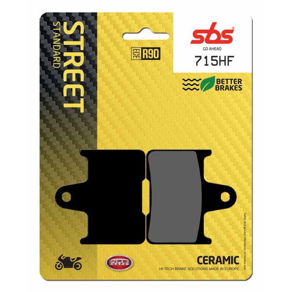 Pastilla de freno SBS P715-HF