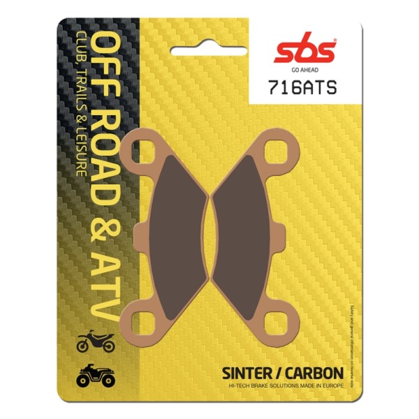 Pastilla de freno SBS P716-ATS