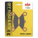 Pastilla de freno SBS P716-SI