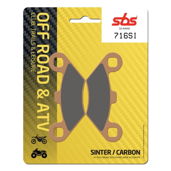 Pastilla de freno SBS P716-SI