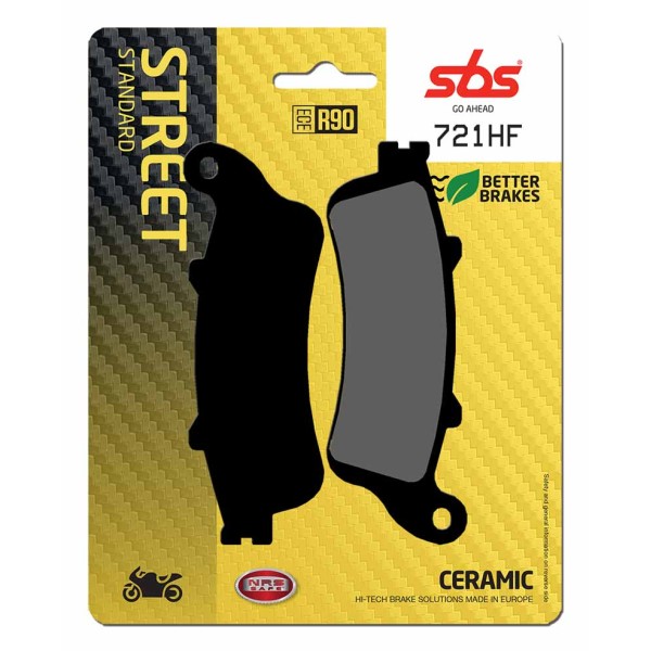Pastilla de freno SBS P721-HF