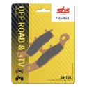Pastilla de freno SBS P726-RSI