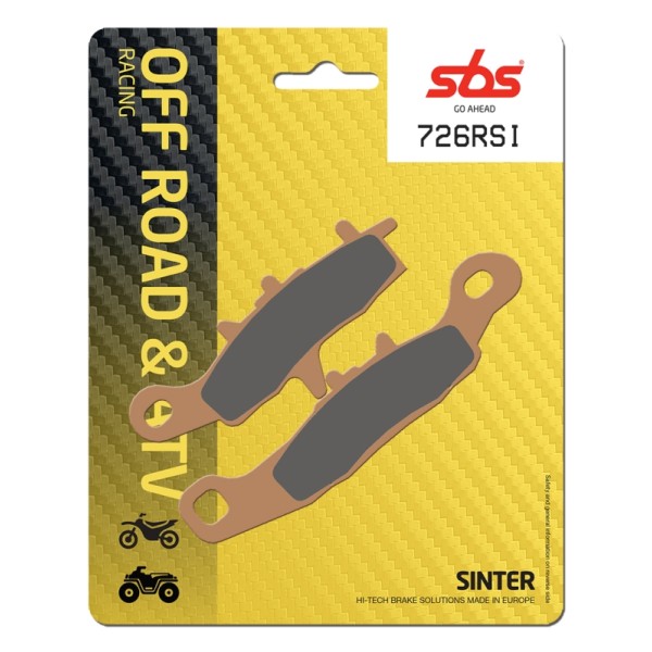 Pastilla de freno SBS P726-RSI