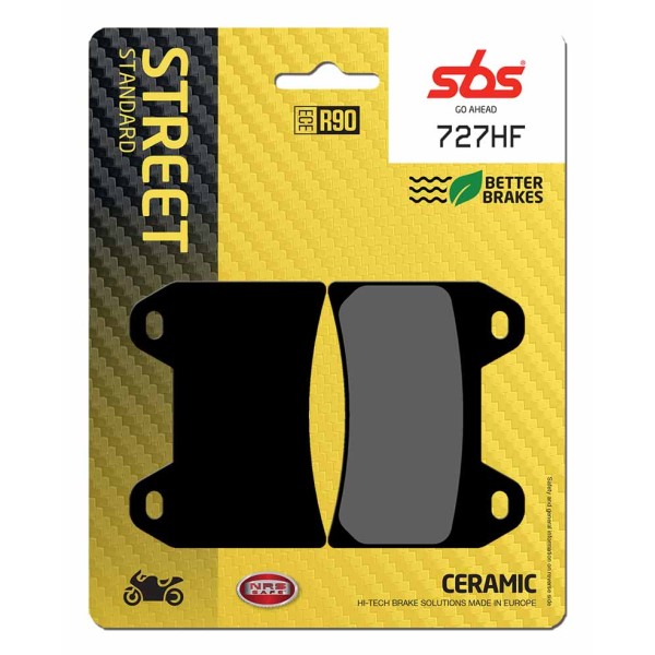 Pastilla de freno SBS P727-HF