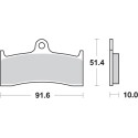 Pastilla de freno SBS P729-HS