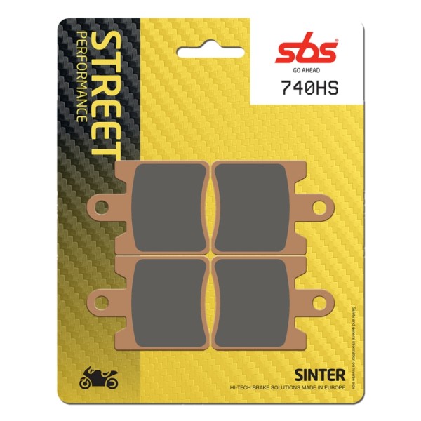 Pastilla de freno SBS P740-HS