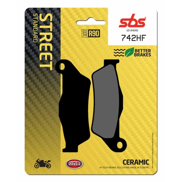 Pastilla de freno SBS P742-HF