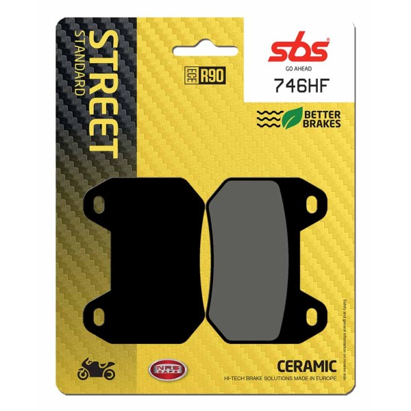 Pastilla de freno SBS P746-HF