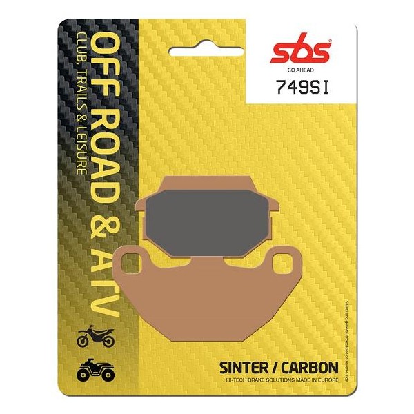Pastilla de freno SBS P749-SI