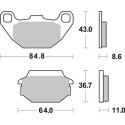 Pastilla de freno SBS P749-SI