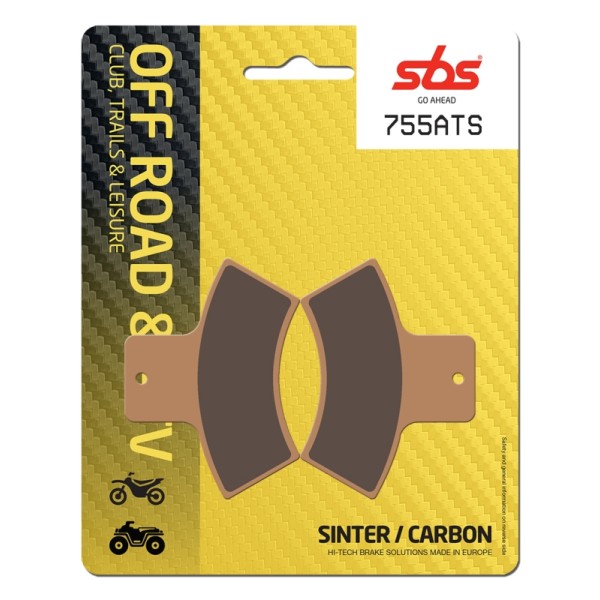 Pastilla de freno SBS P755-ATS