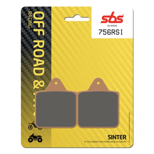 Pastilla de freno SBS P756-RSI