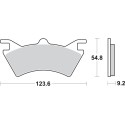 Pastilla de freno SBS P757-ATS