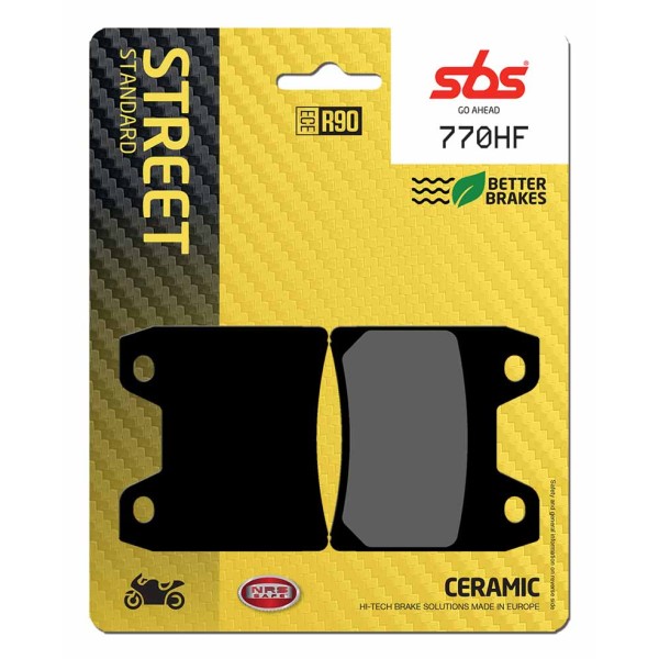 Pastilla de freno SBS P770-HF