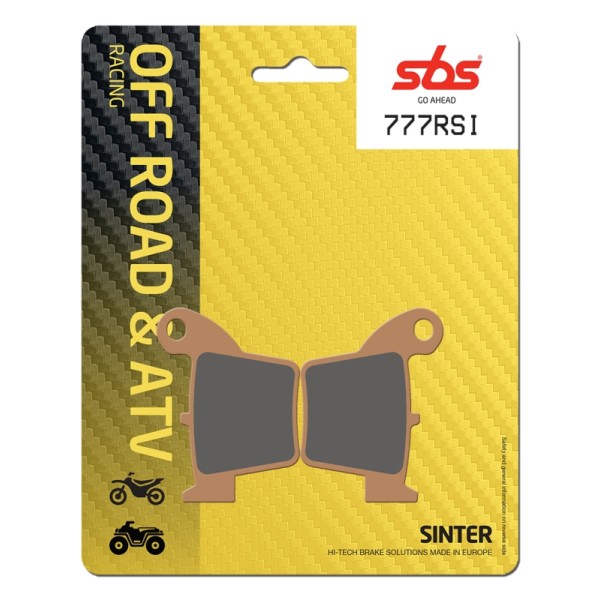 Pastilla de freno SBS P777-RSI