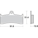 Pastilla de freno SBS P779-DC
