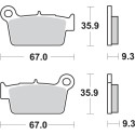 Pastilla de freno SBS P790-RSI
