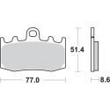 Pastilla de freno SBS P796-HS