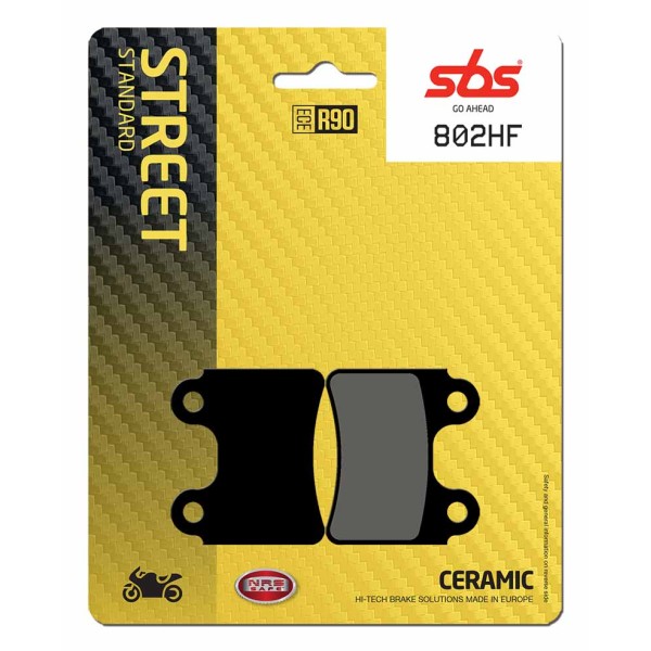 Pastilla de freno SBS P802-HF