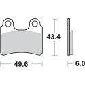 Pastilla de freno SBS P802-HF