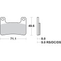 Pastilla de freno SBS P806-DS1