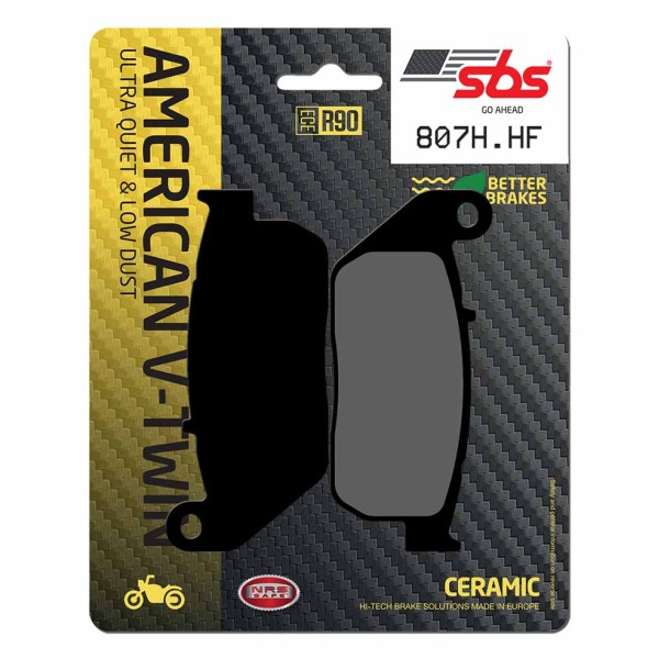 Pastilla de freno SBS P807-HF