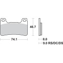 Pastilla de freno SBS P809-HS