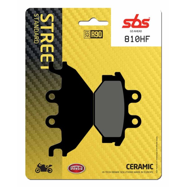 Pastilla de freno SBS P810-HF