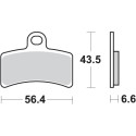 Pastilla de freno SBS P815-HF