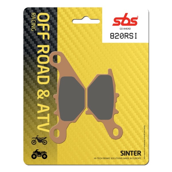 Pastilla de freno SBS P820-RSI