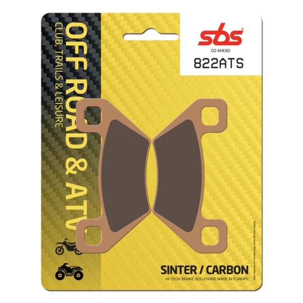 Pastilla de freno SBS P822-ATS