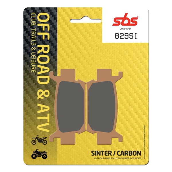 Pastilla de freno SBS P829-SI