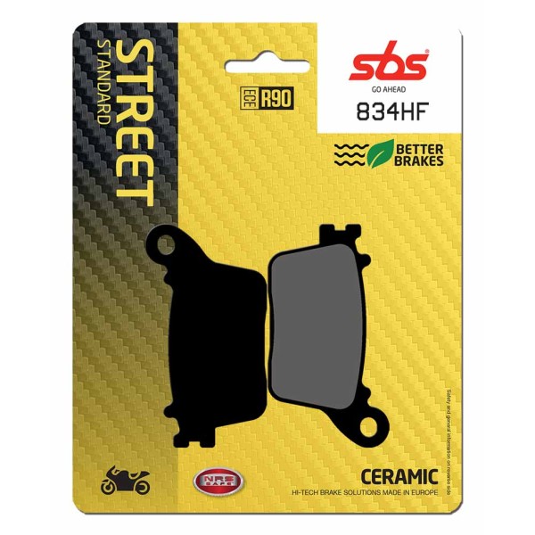 Pastilla de freno SBS P834-HF