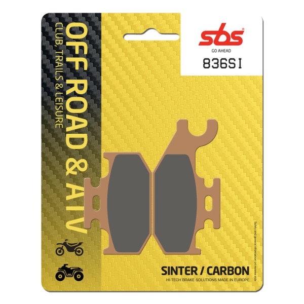 Pastilla de freno SBS P836-SI