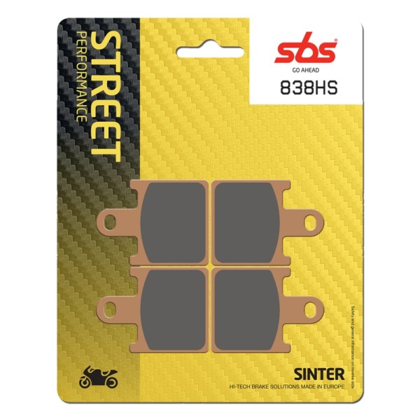 Pastilla de freno SBS P838-HS