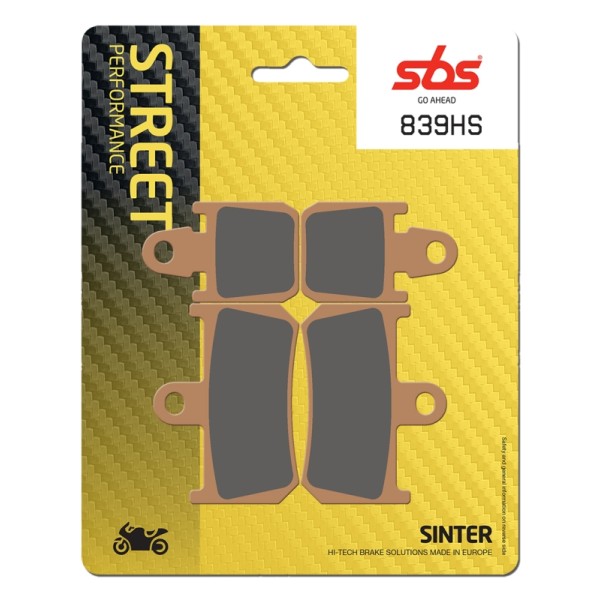 Pastilla de freno SBS P839-HS