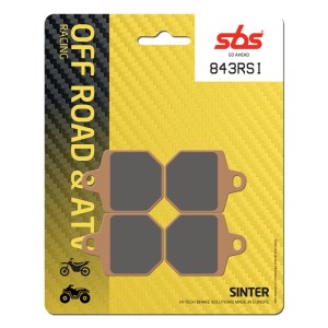 Pastilla de freno SBS P843-RSI