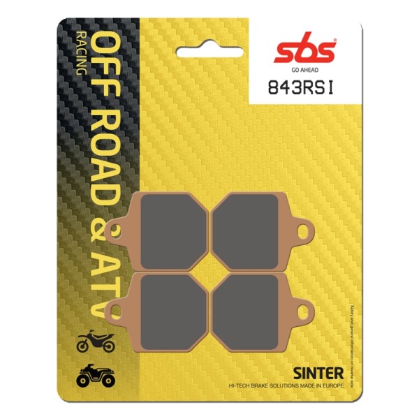 Pastilla de freno SBS P843-RSI