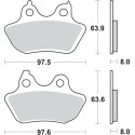 Pastilla de freno SBS P846-LS