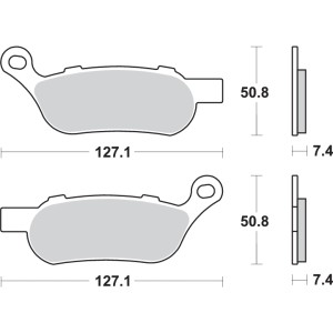 Pastilla de freno SBS P854-LS