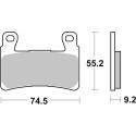 Pastilla de freno SBS P860-DS1