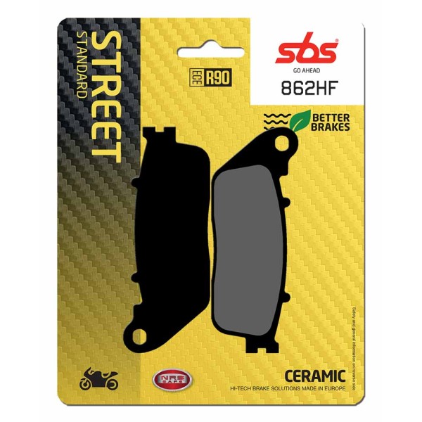 Pastilla de freno SBS P862-HF