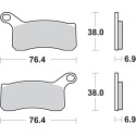 Pastilla de freno SBS P866-SI