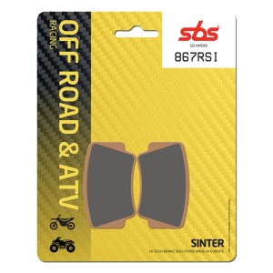 Pastilla de freno SBS P867-RSI