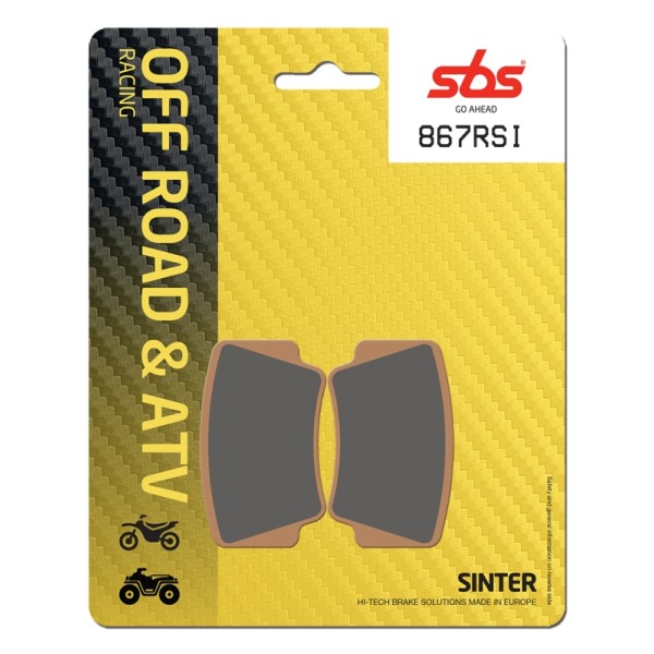 Pastilla de freno SBS P867-RSI
