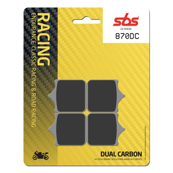Pastilla de freno SBS P870-DC