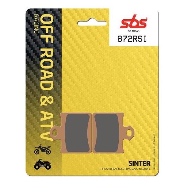 Pastilla de freno SBS P872-RSI
