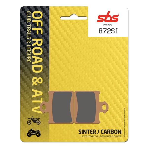 Pastilla de freno SBS P872-SI