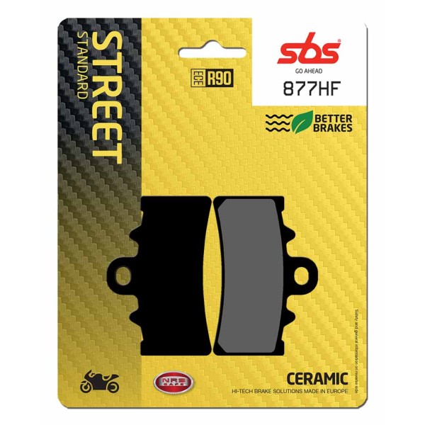 Pastilla de freno SBS P877-HF