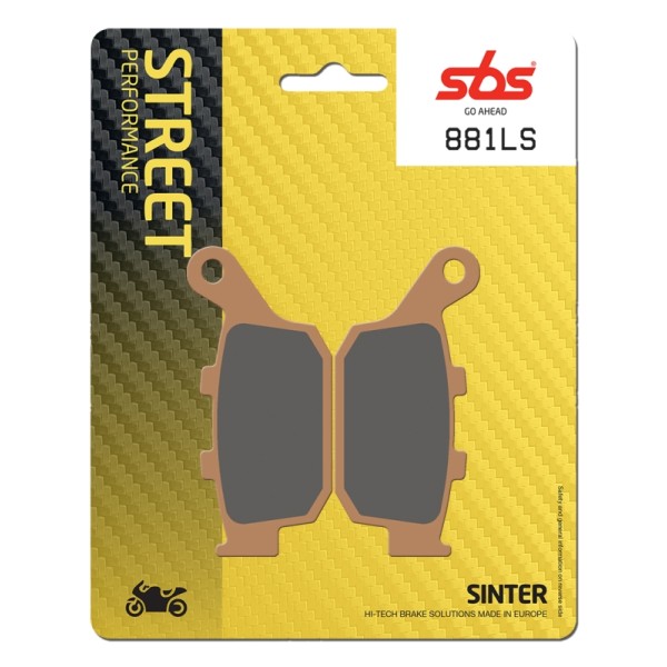 Pastilla de freno SBS P881-LS